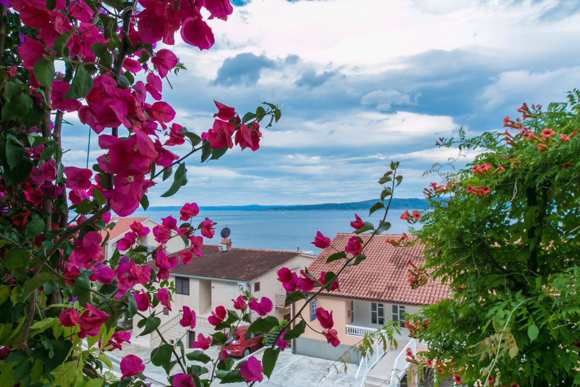 Apartments And Rooms By The Sea Brela, Makarska - 2752 Ngoại thất bức ảnh